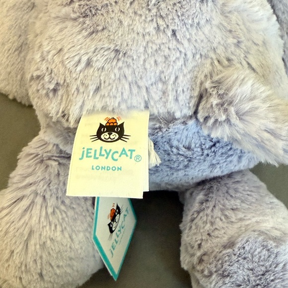 Jellycat bashful hippo authentic NWT - Picture 5 of 7